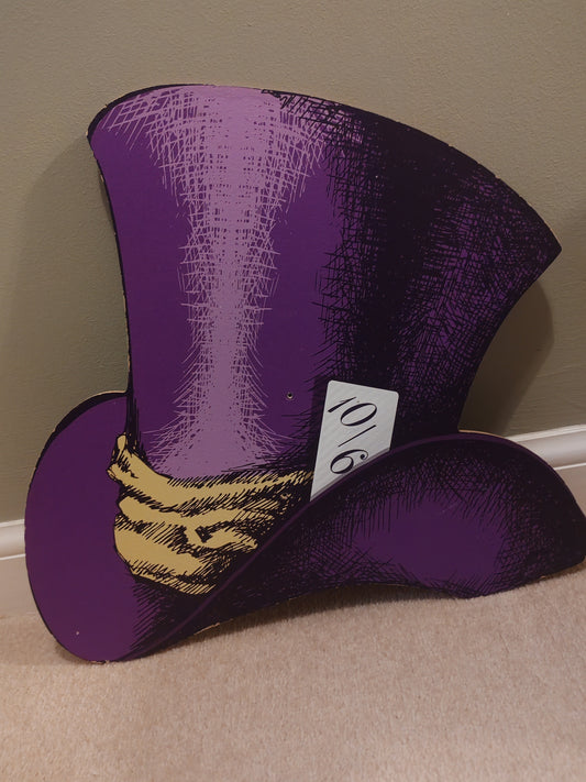 Mad Hatter MDF Sign