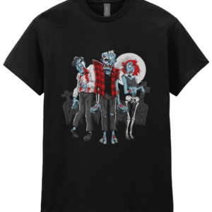 Zombie Group Blue – T-Shirt