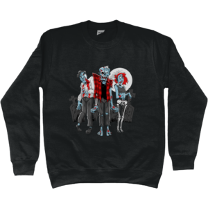 Zombie Group Blue – Sweatshirt