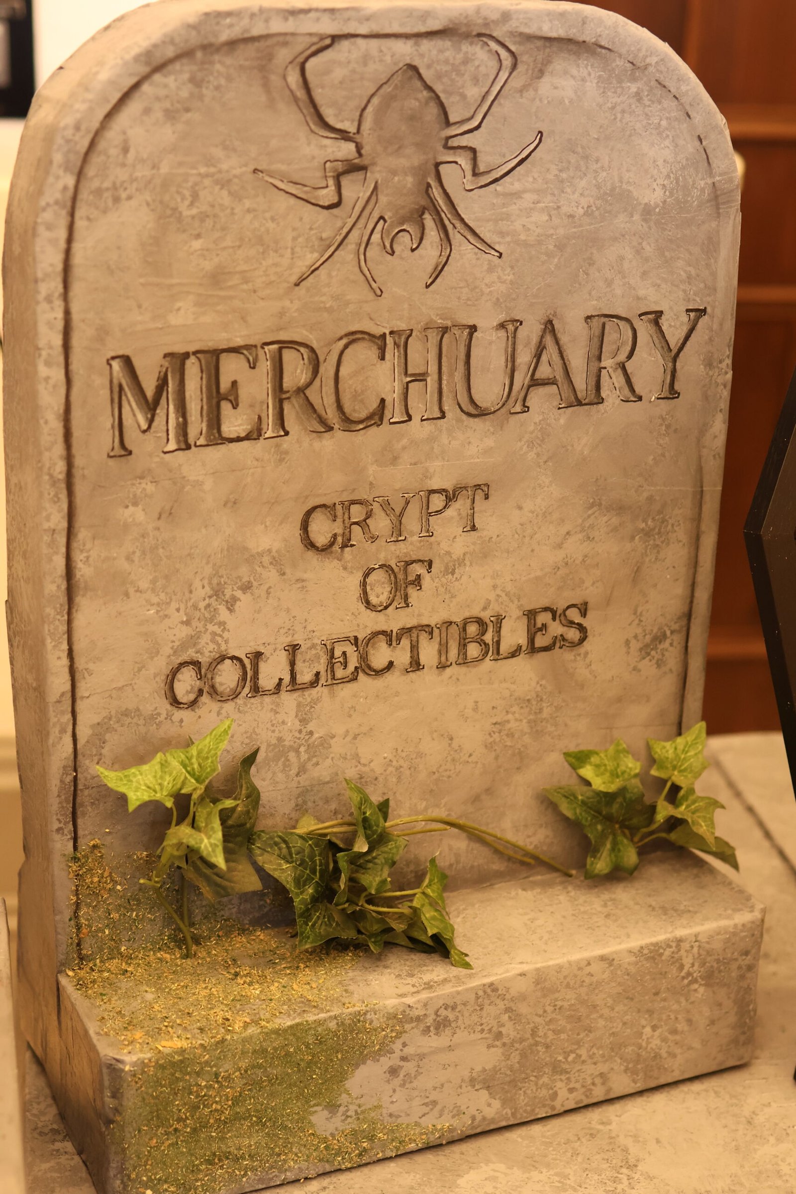 Personalised Horror Con Scotland Gravestone